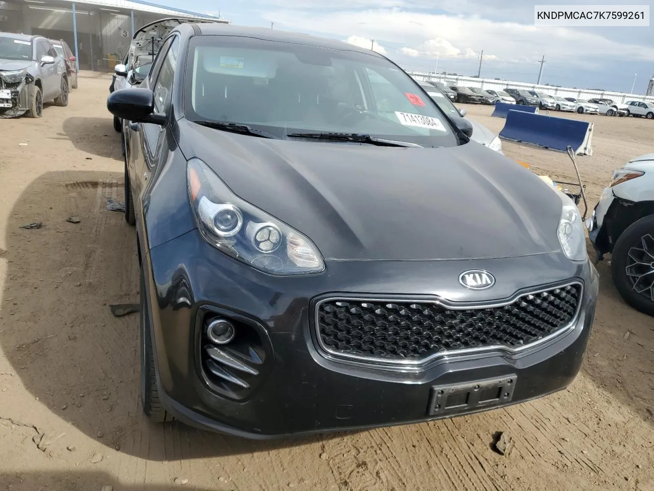 KNDPMCAC7K7599261 2019 Kia Sportage Lx