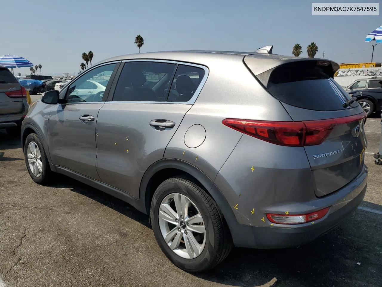 2019 Kia Sportage Lx VIN: KNDPM3AC7K7547595 Lot: 71631024