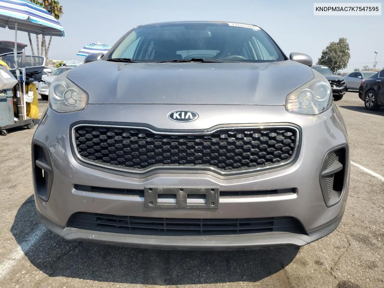 2019 Kia Sportage Lx VIN: KNDPM3AC7K7547595 Lot: 71631024