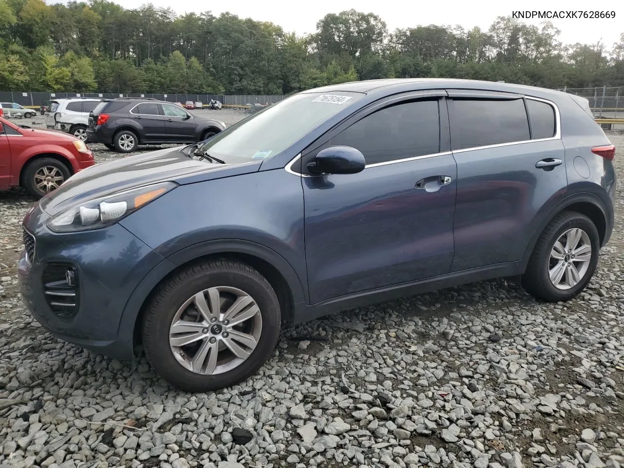 2019 Kia Sportage Lx VIN: KNDPMCACXK7628669 Lot: 71675154