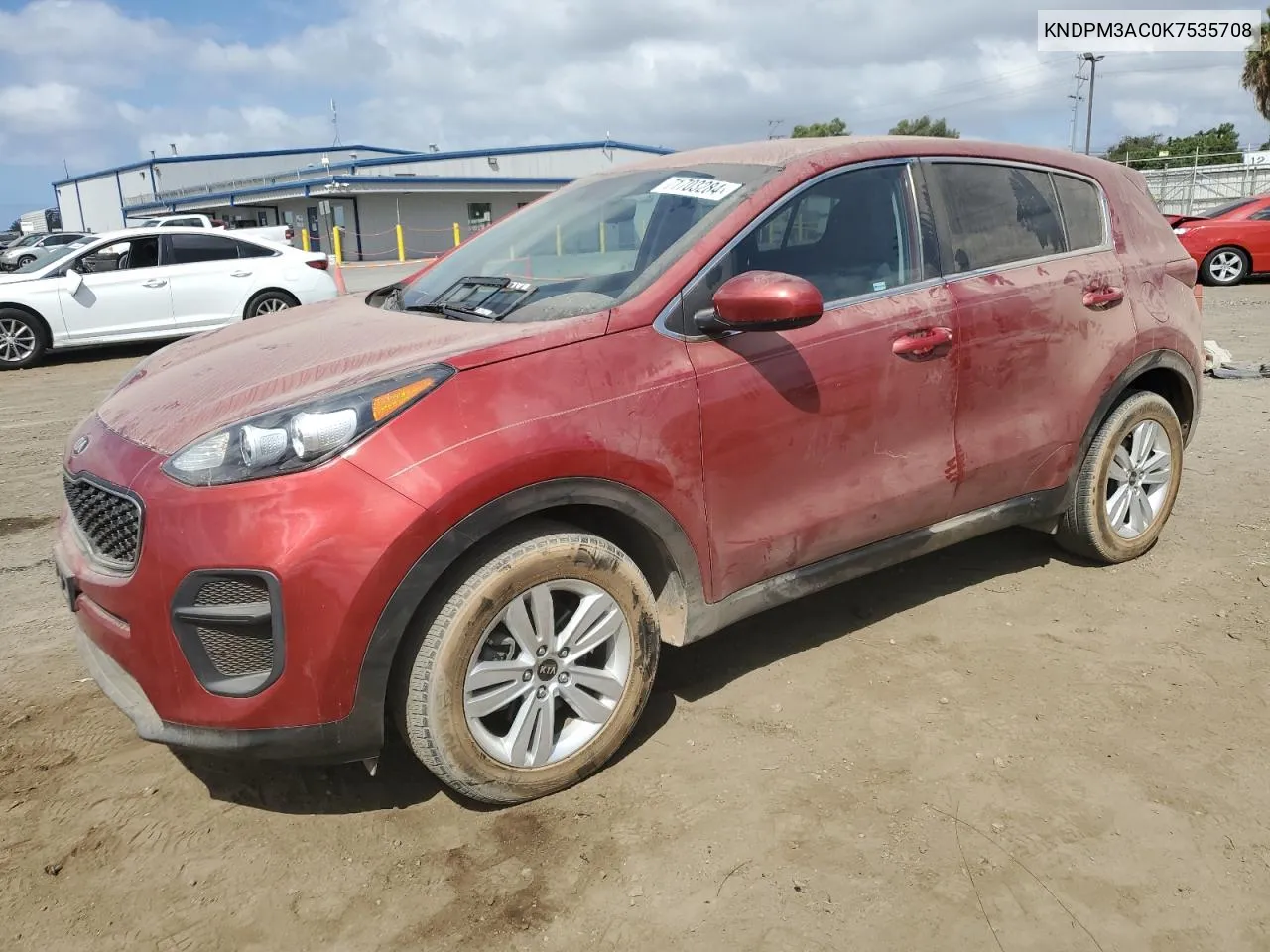 KNDPM3AC0K7535708 2019 Kia Sportage Lx