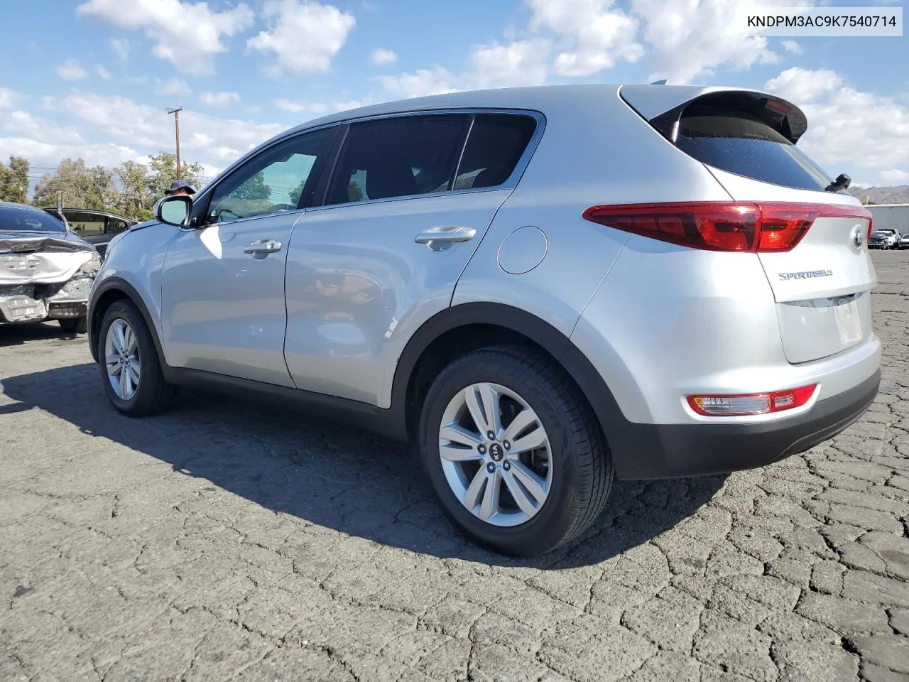 2019 Kia Sportage Lx VIN: KNDPM3AC9K7540714 Lot: 71774904