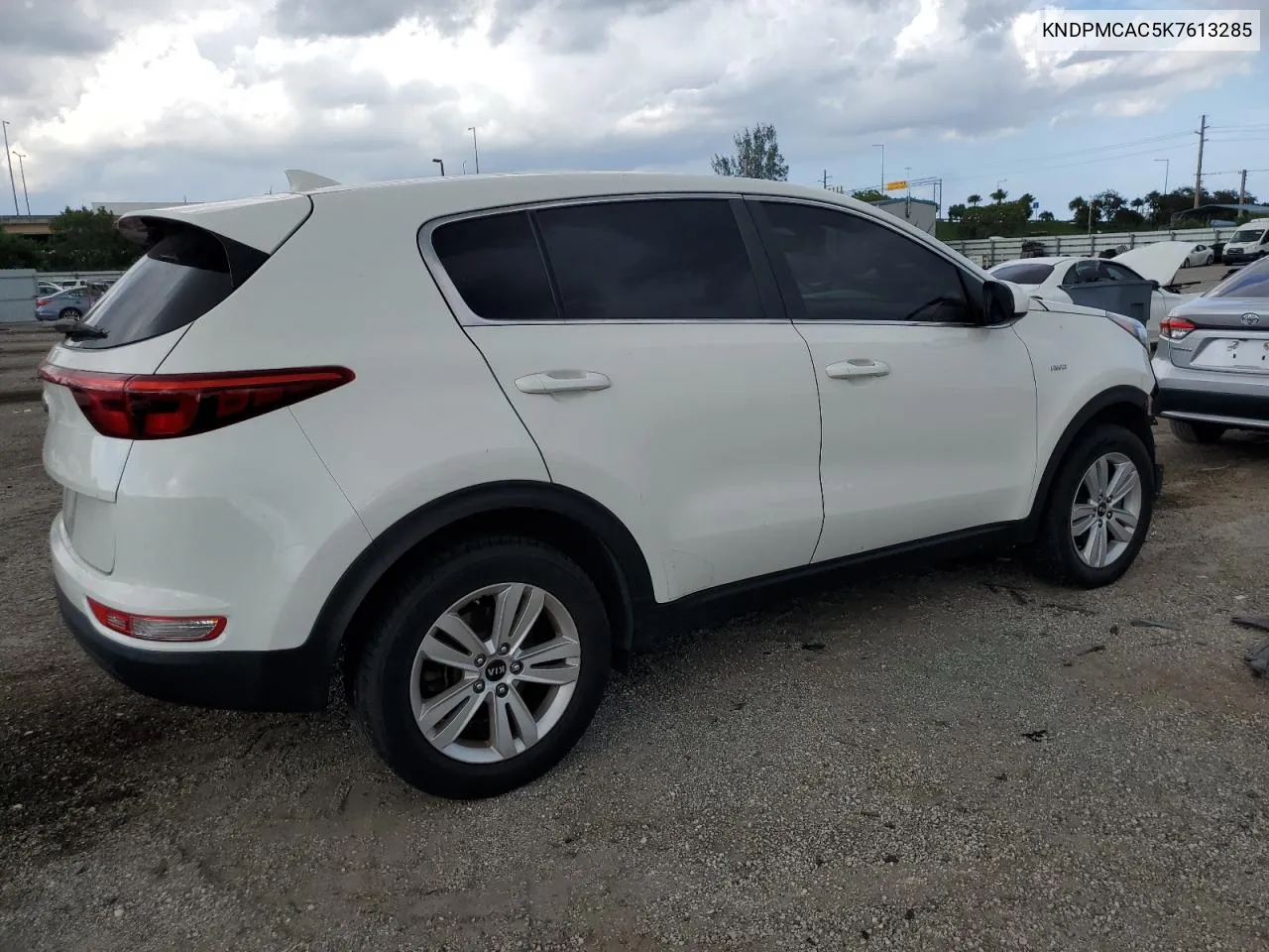 KNDPMCAC5K7613285 2019 Kia Sportage Lx