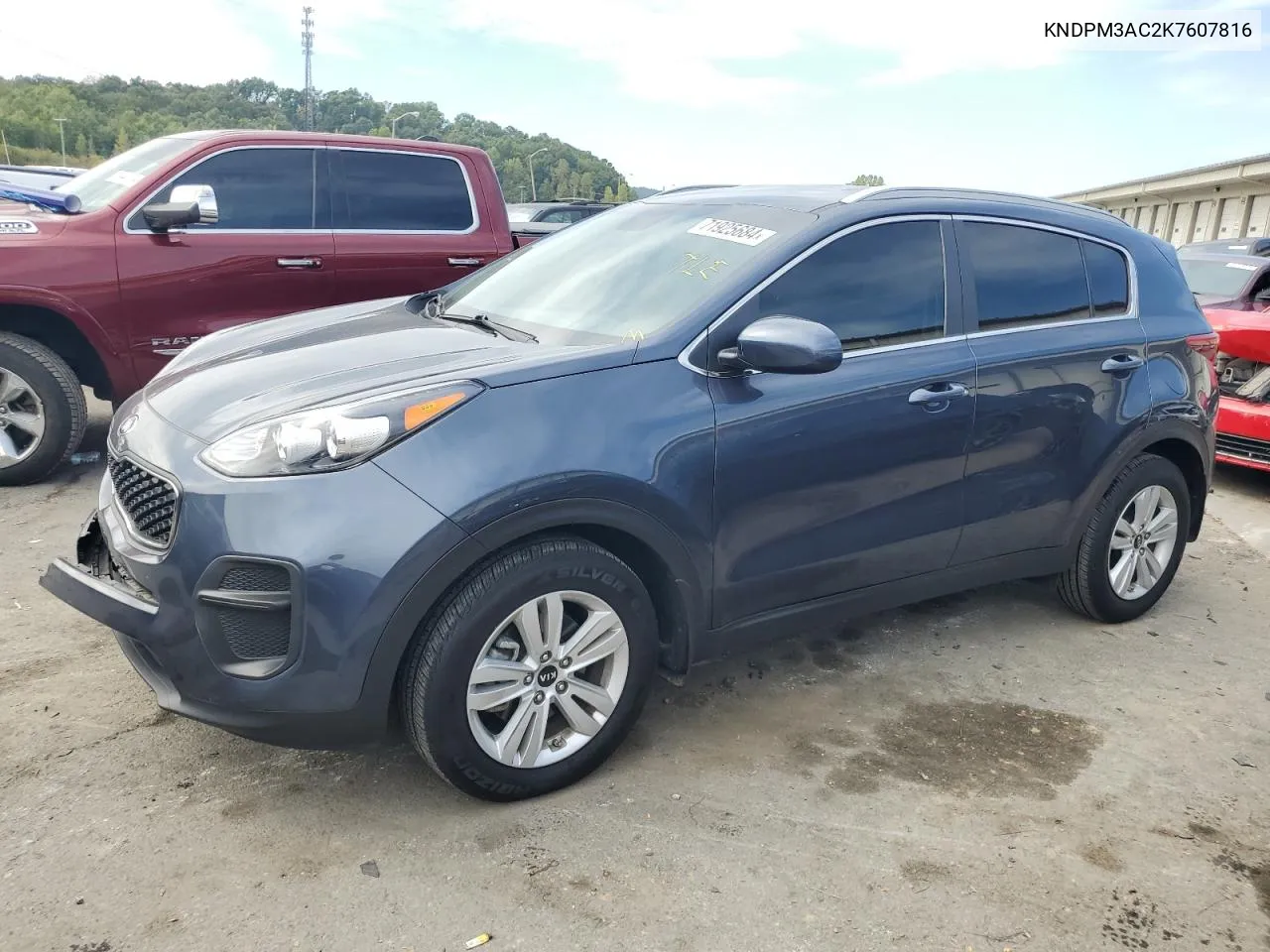 KNDPM3AC2K7607816 2019 Kia Sportage Lx