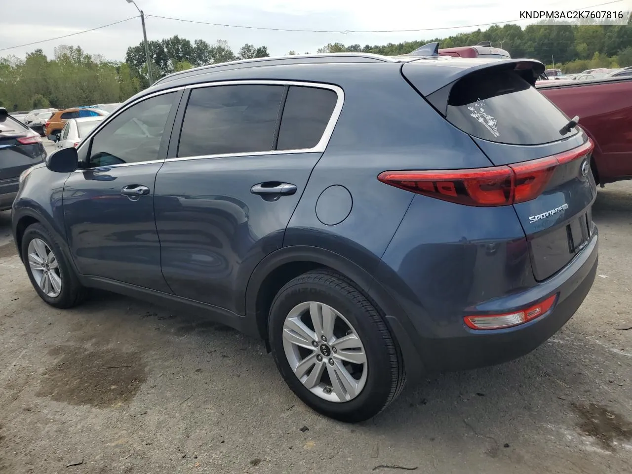 2019 Kia Sportage Lx VIN: KNDPM3AC2K7607816 Lot: 71925684