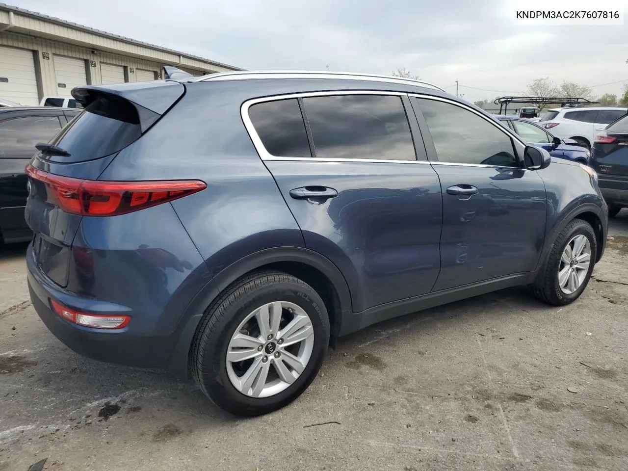 2019 Kia Sportage Lx VIN: KNDPM3AC2K7607816 Lot: 71925684