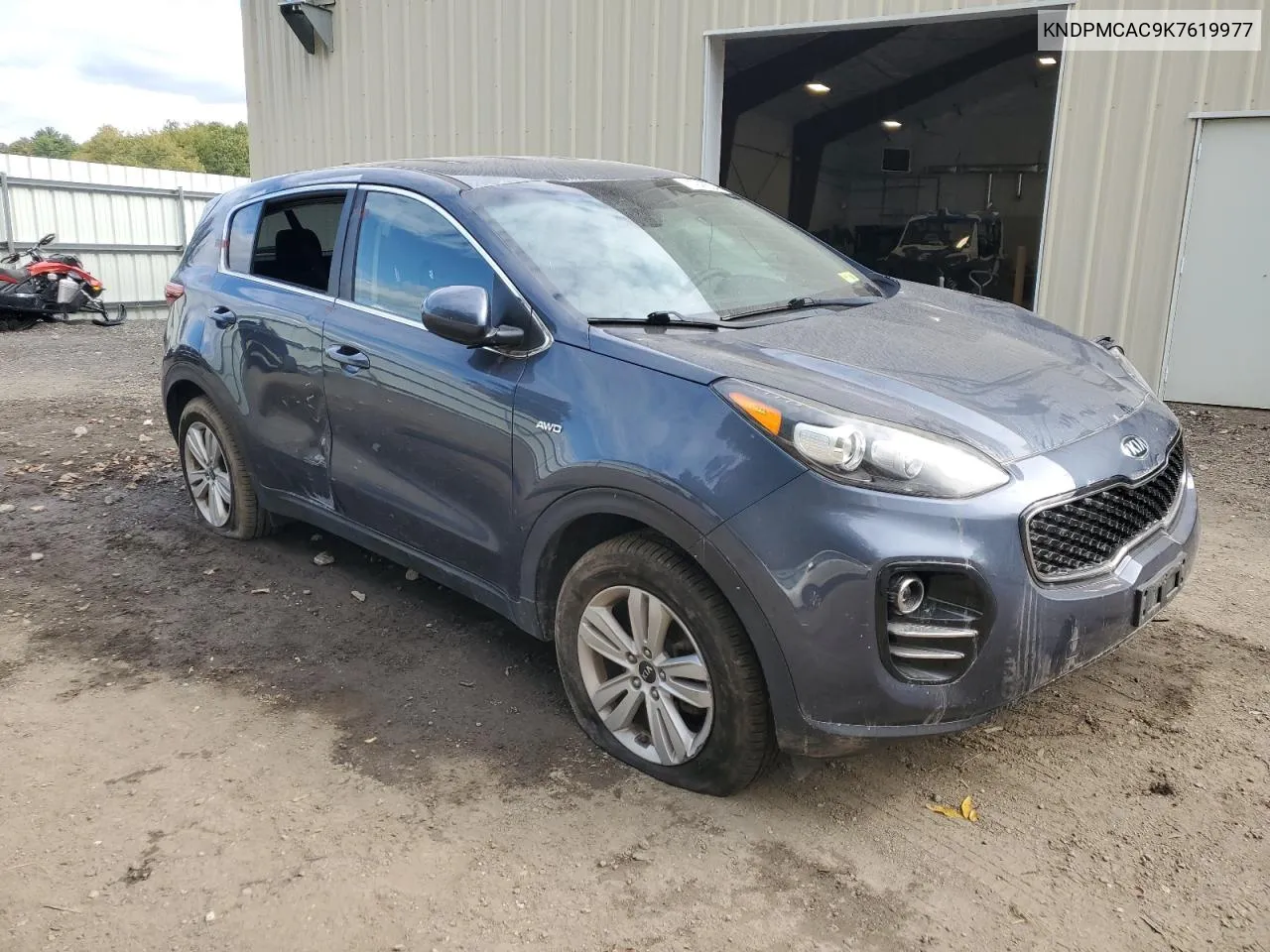 2019 Kia Sportage Lx VIN: KNDPMCAC9K7619977 Lot: 71947534