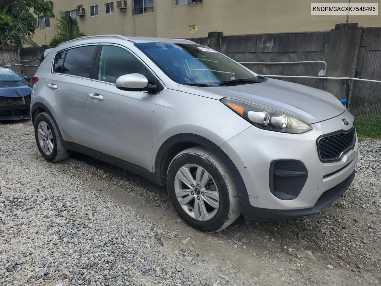 2019 Kia Sportage Lx VIN: KNDPM3ACXK7548496 Lot: 71968864