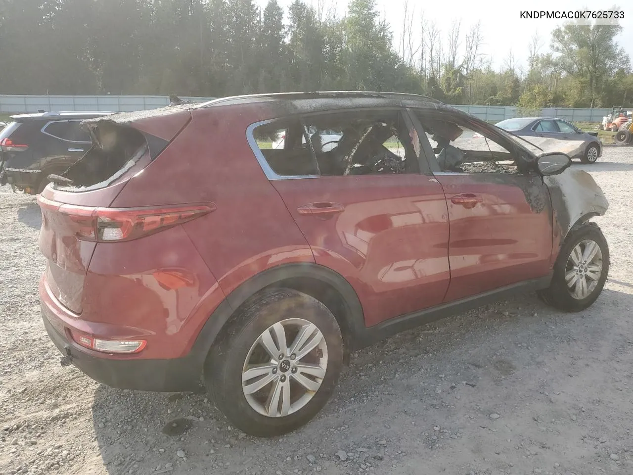 2019 Kia Sportage Lx VIN: KNDPMCAC0K7625733 Lot: 71999574