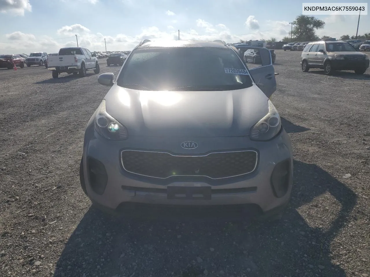 KNDPM3AC6K7559043 2019 Kia Sportage Lx