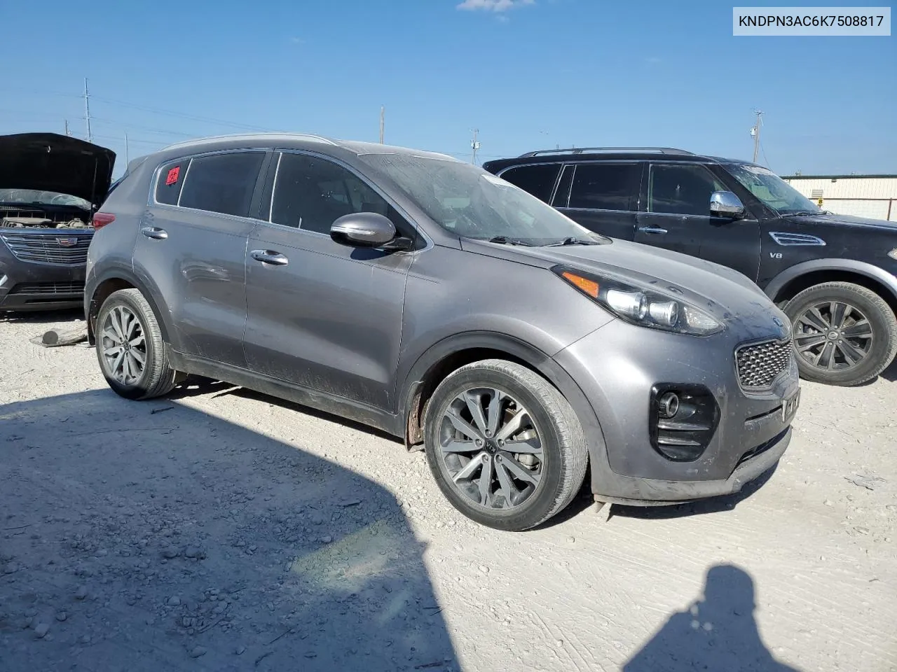 2019 Kia Sportage Ex VIN: KNDPN3AC6K7508817 Lot: 72224384