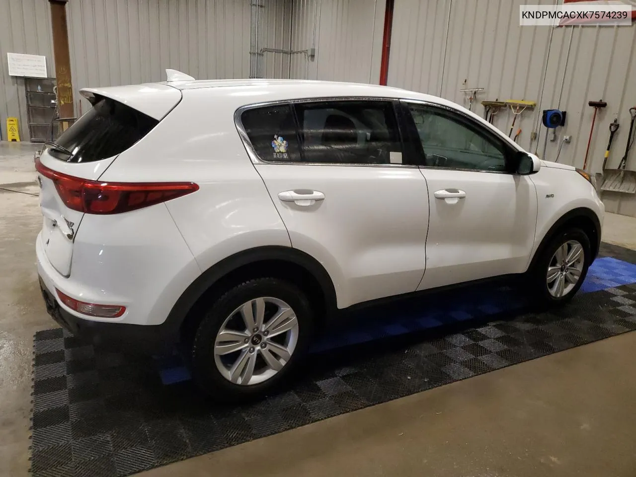 2019 Kia Sportage Lx VIN: KNDPMCACXK7574239 Lot: 72243544