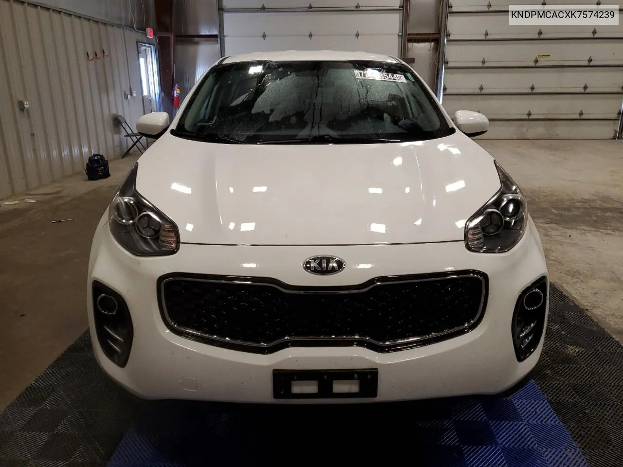 2019 Kia Sportage Lx VIN: KNDPMCACXK7574239 Lot: 72243544