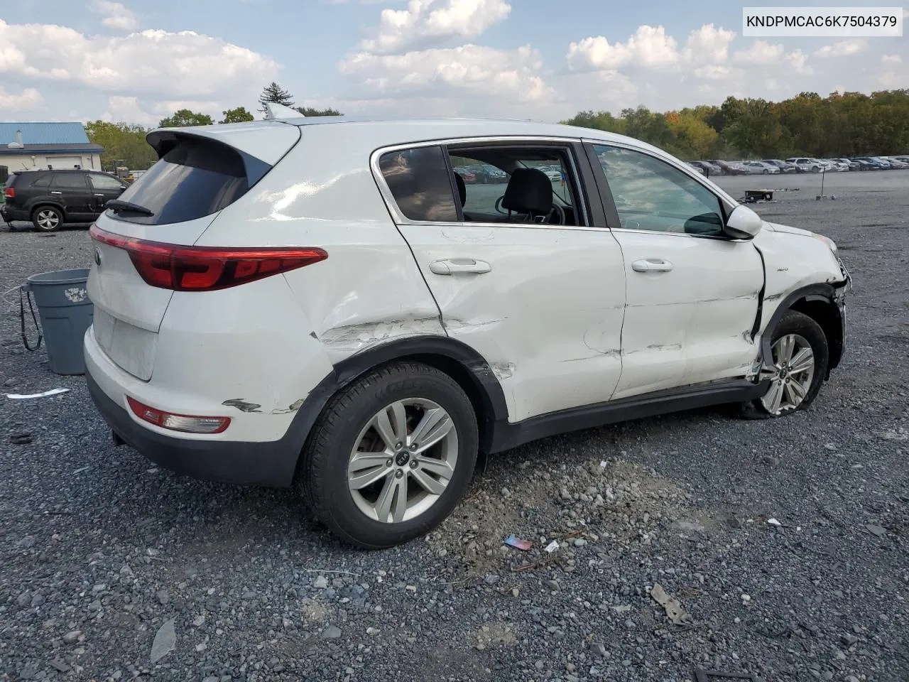 KNDPMCAC6K7504379 2019 Kia Sportage Lx