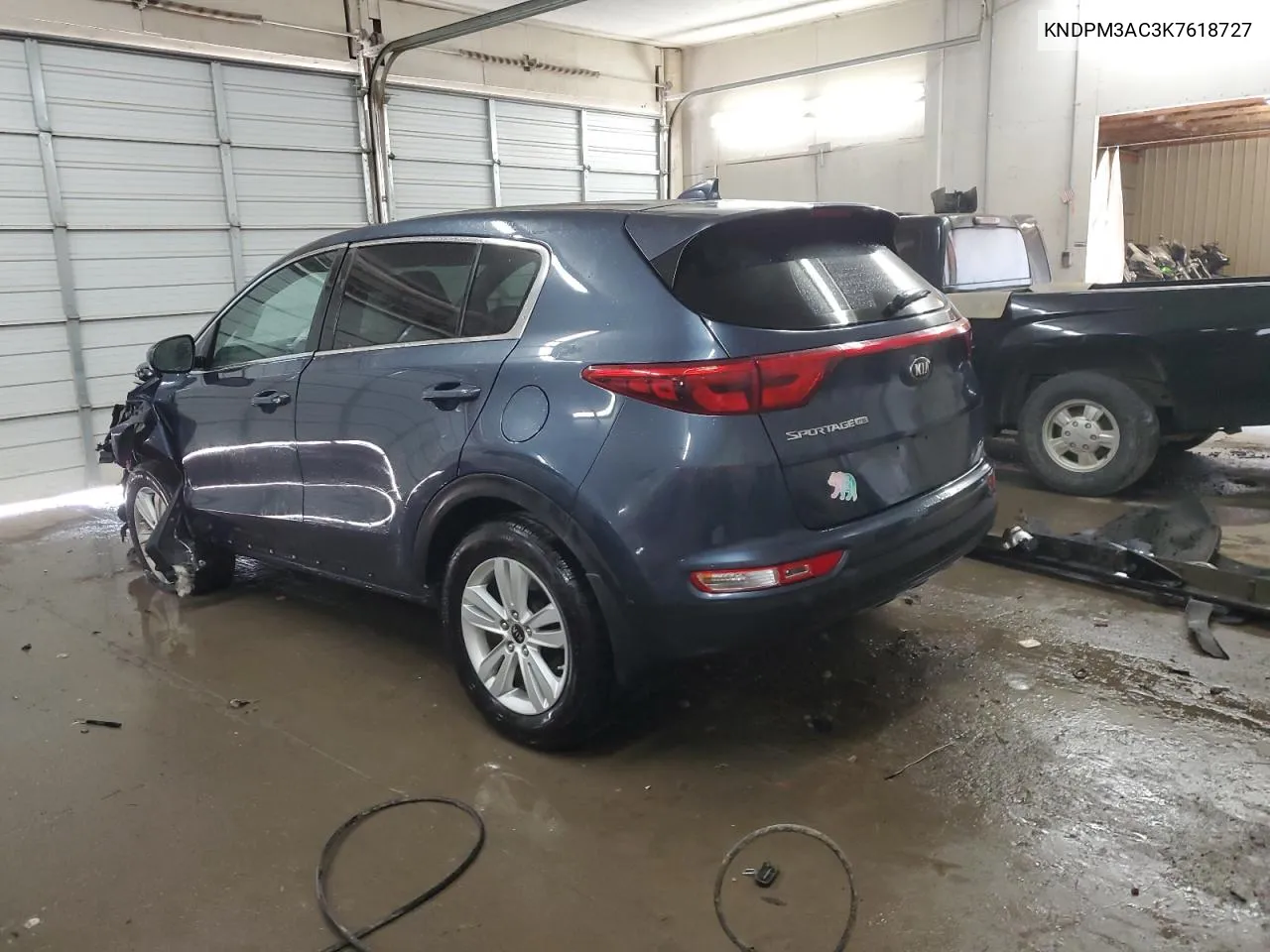 2019 Kia Sportage Lx VIN: KNDPM3AC3K7618727 Lot: 72922644