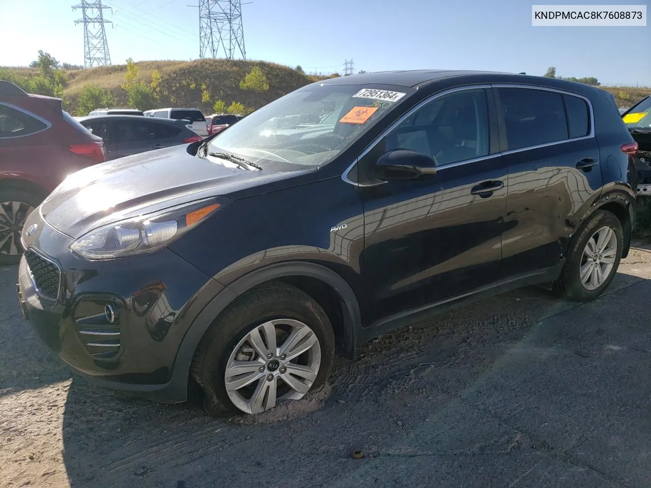 KNDPMCAC8K7608873 2019 Kia Sportage Lx