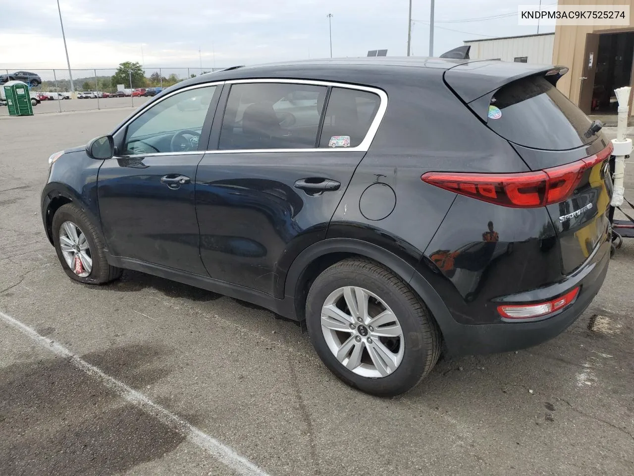 2019 Kia Sportage Lx VIN: KNDPM3AC9K7525274 Lot: 73015294