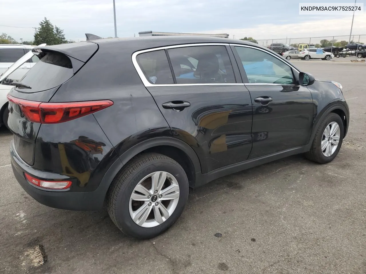 KNDPM3AC9K7525274 2019 Kia Sportage Lx