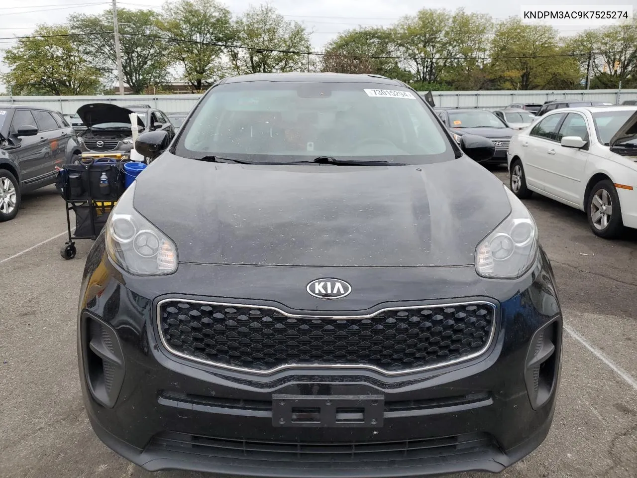 KNDPM3AC9K7525274 2019 Kia Sportage Lx