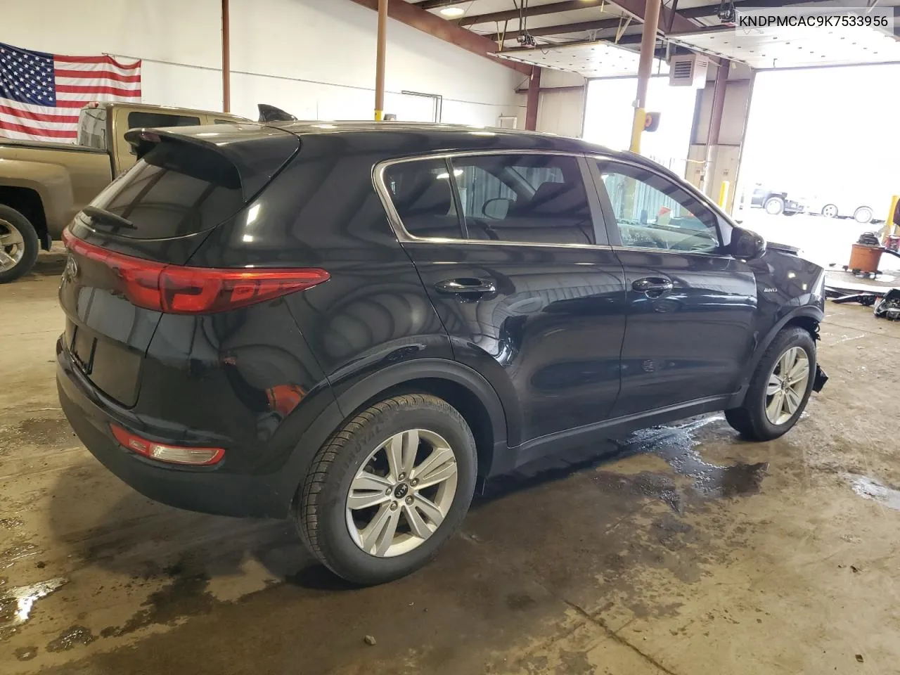 2019 Kia Sportage Lx VIN: KNDPMCAC9K7533956 Lot: 73311644