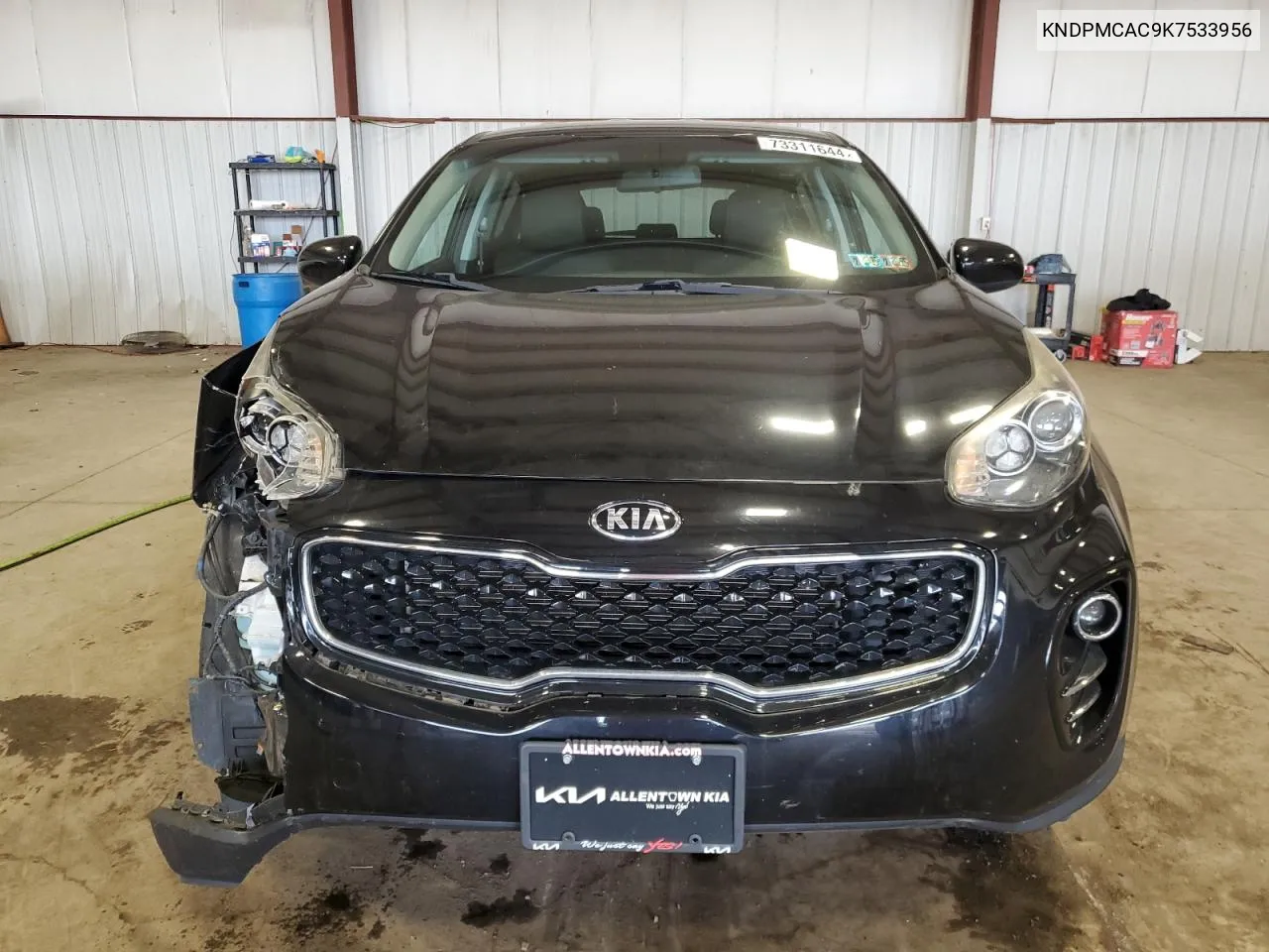 2019 Kia Sportage Lx VIN: KNDPMCAC9K7533956 Lot: 73311644