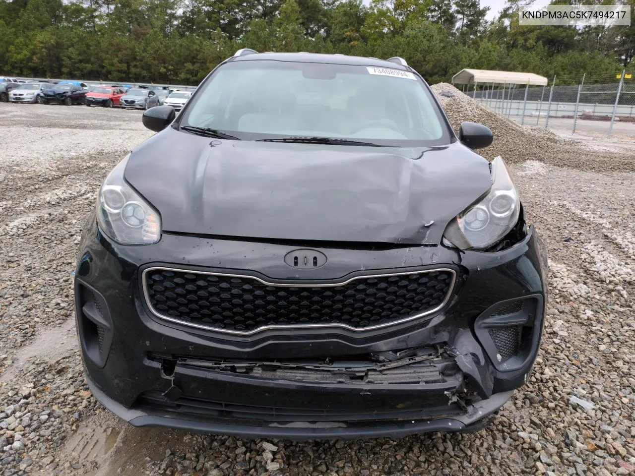 2019 Kia Sportage Lx VIN: KNDPM3AC5K7494217 Lot: 73408994