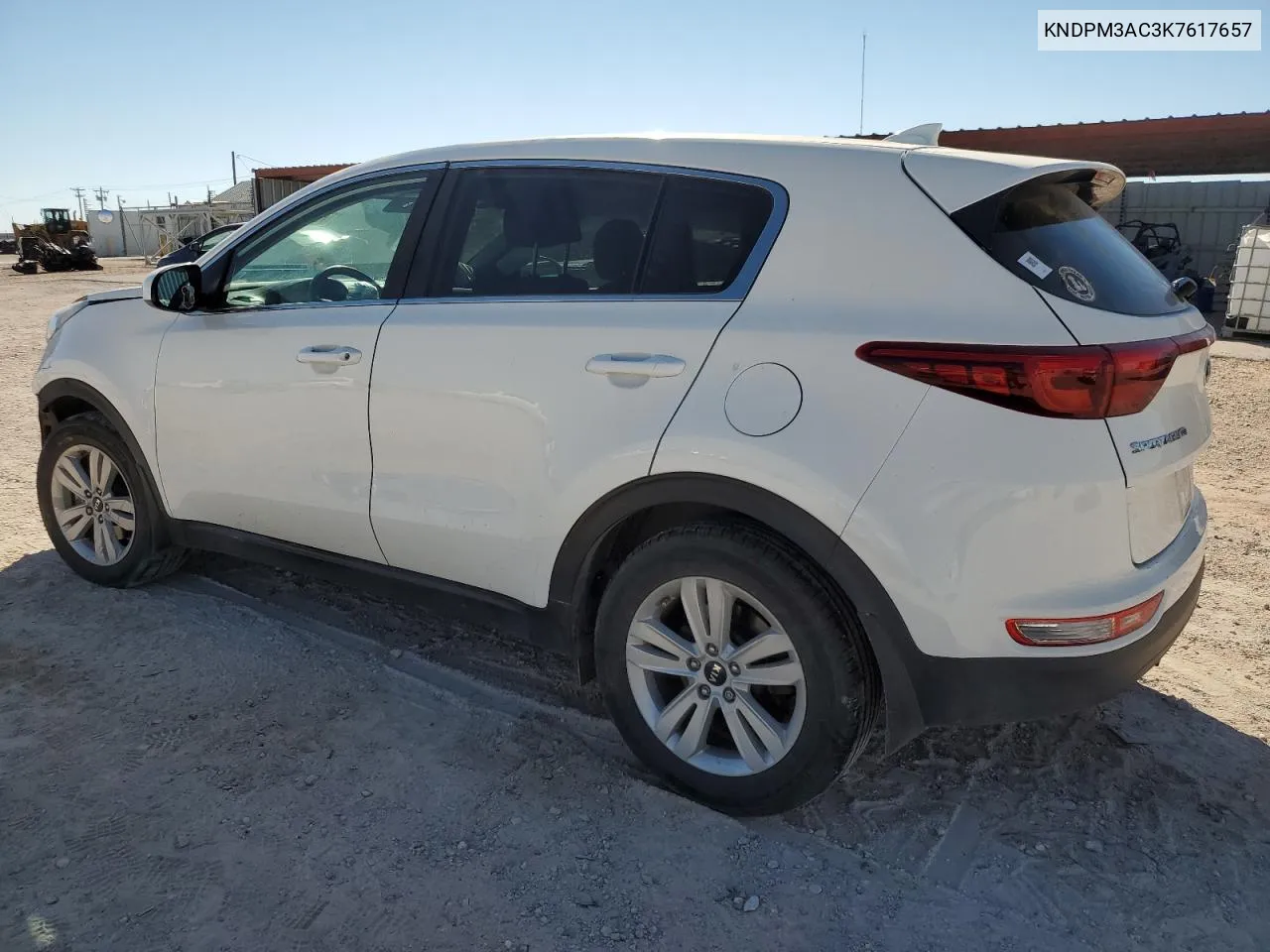 2019 Kia Sportage Lx VIN: KNDPM3AC3K7617657 Lot: 73491704