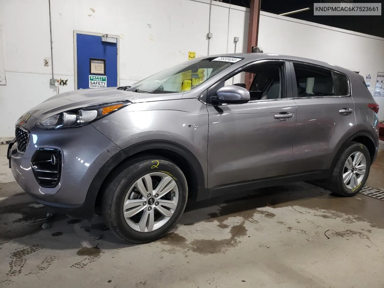 2019 Kia Sportage Lx VIN: KNDPMCAC6K7523661 Lot: 73830484