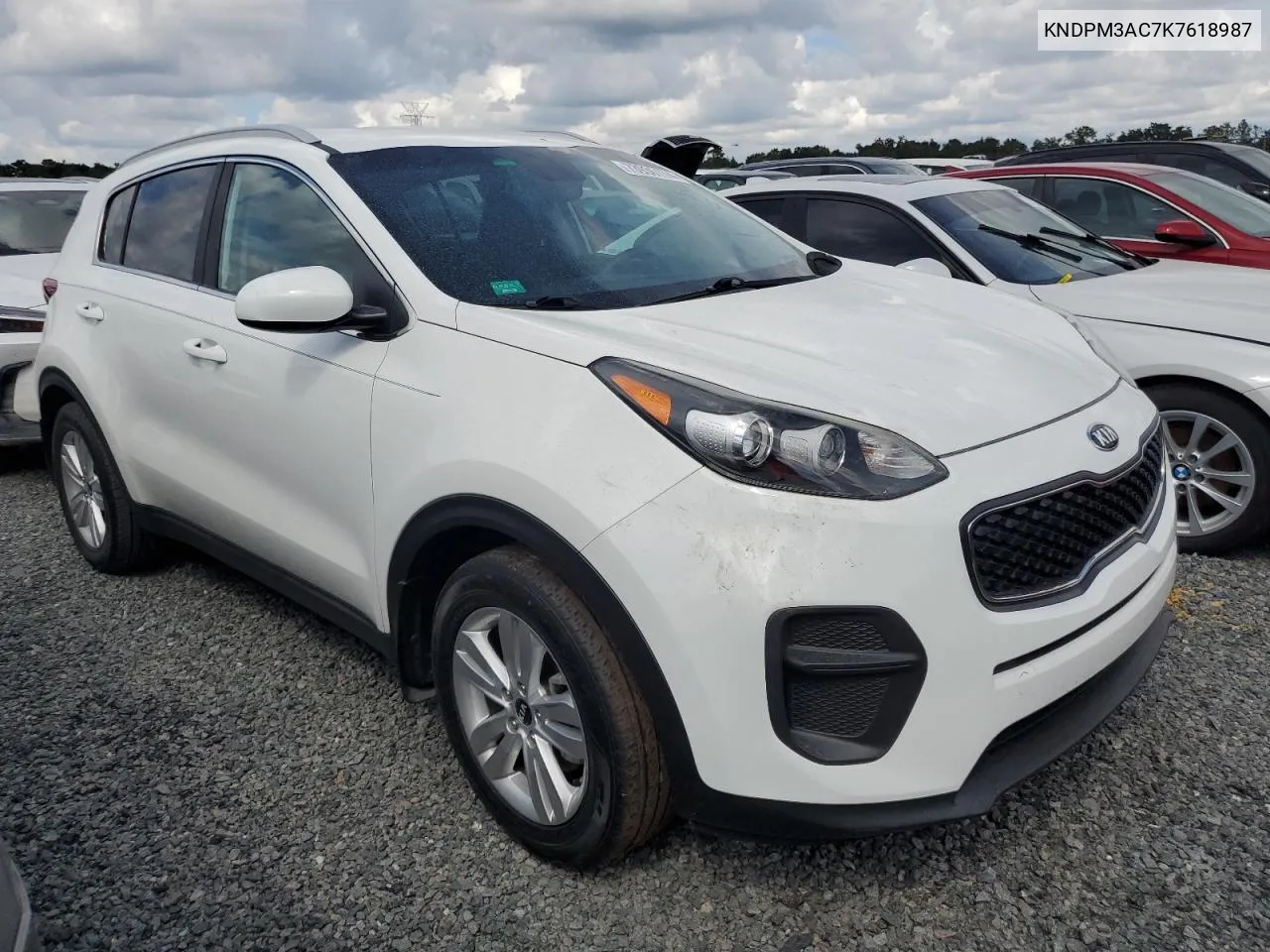 2019 Kia Sportage Lx VIN: KNDPM3AC7K7618987 Lot: 73936174