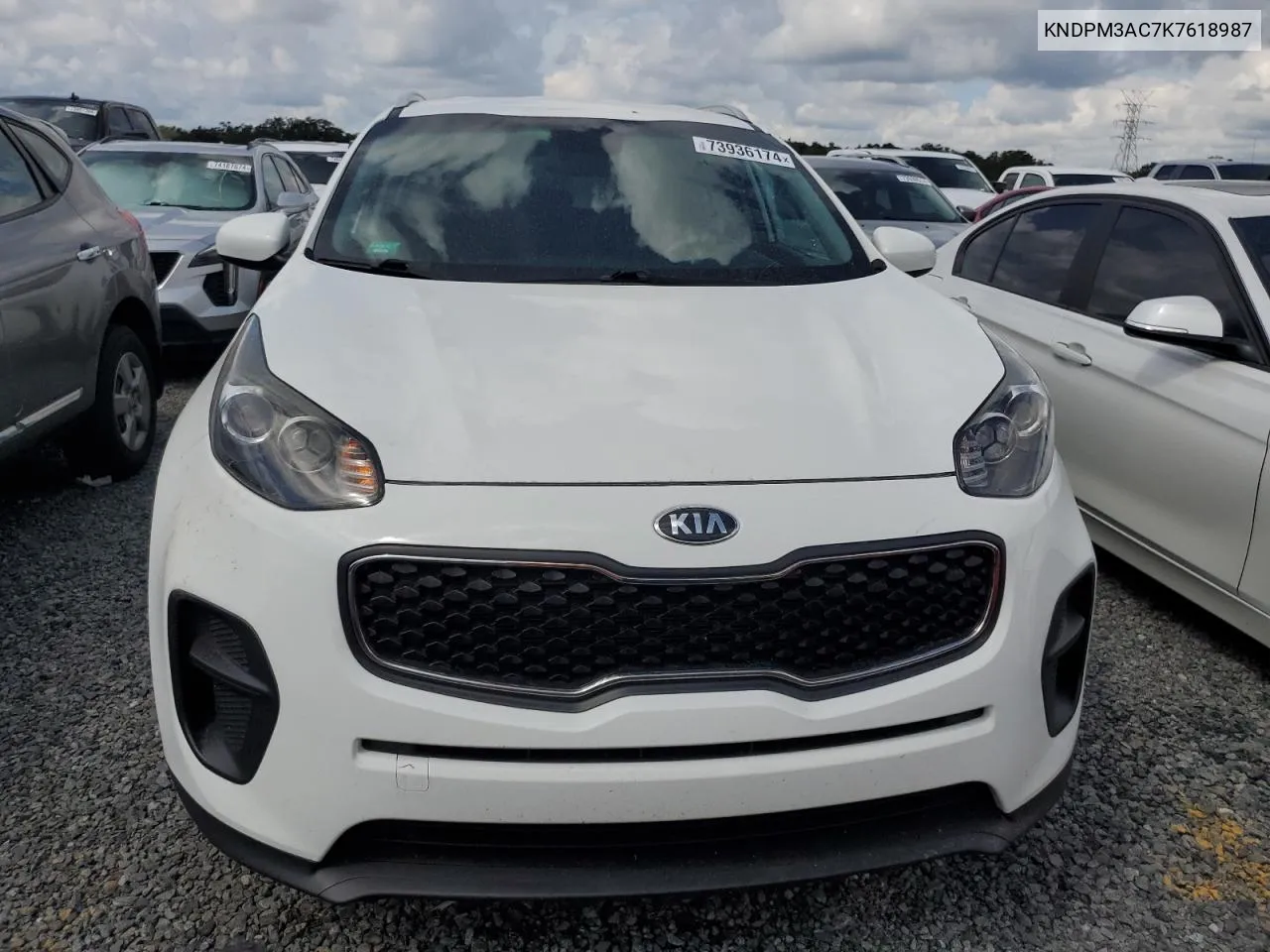 2019 Kia Sportage Lx VIN: KNDPM3AC7K7618987 Lot: 73936174