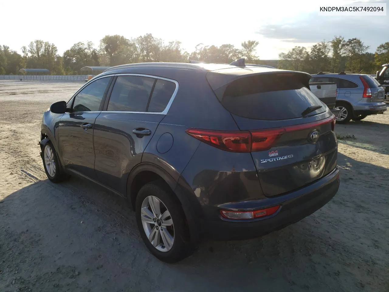 2019 Kia Sportage Lx VIN: KNDPM3AC5K7492094 Lot: 73974124