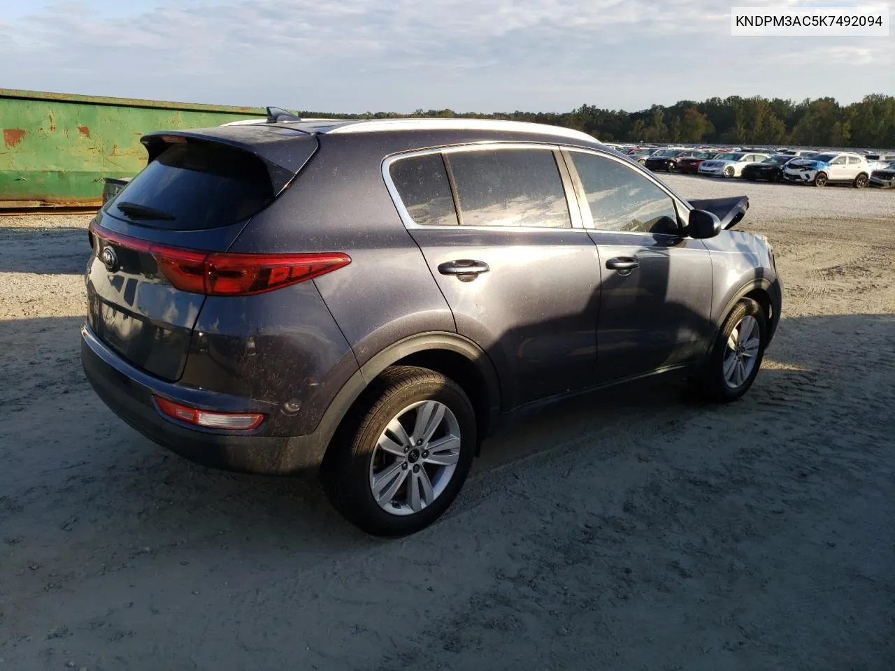 2019 Kia Sportage Lx VIN: KNDPM3AC5K7492094 Lot: 73974124