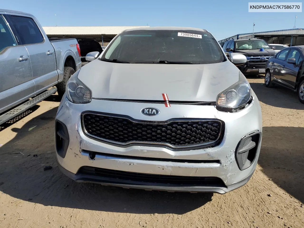 2019 Kia Sportage Lx VIN: KNDPM3AC7K7586770 Lot: 73985644