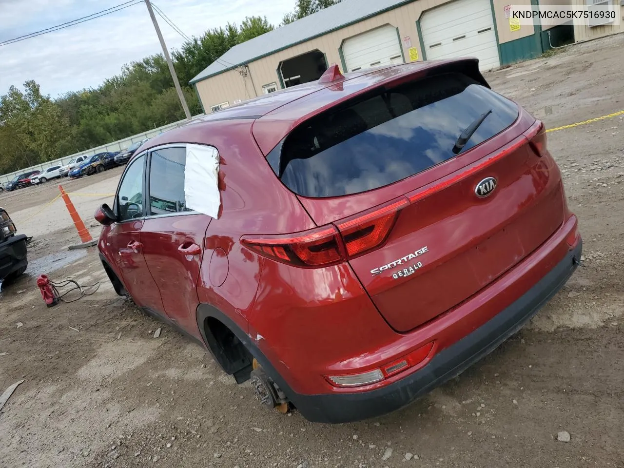 2019 Kia Sportage Lx VIN: KNDPMCAC5K7516930 Lot: 74263004