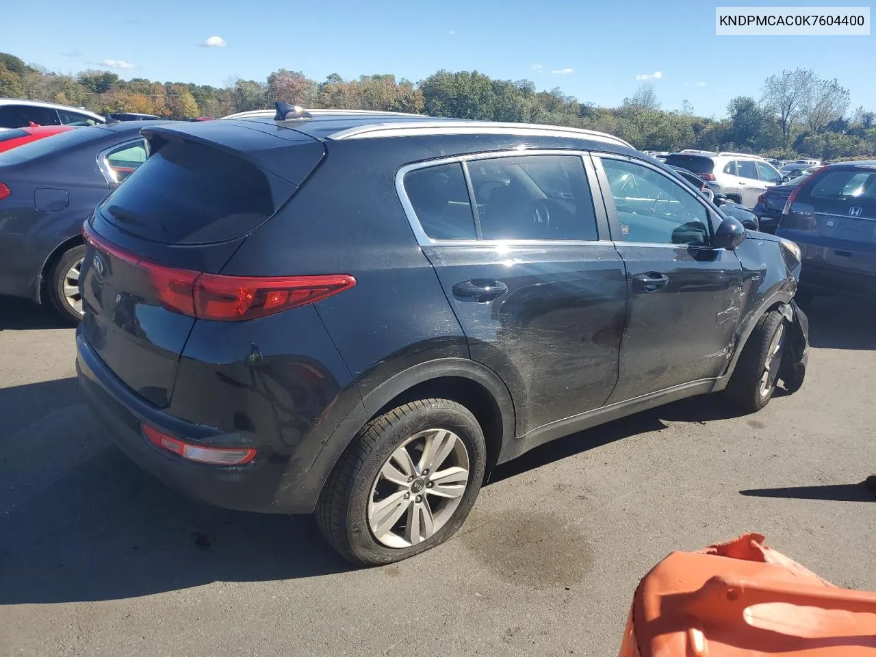 2019 Kia Sportage Lx VIN: KNDPMCAC0K7604400 Lot: 74494654