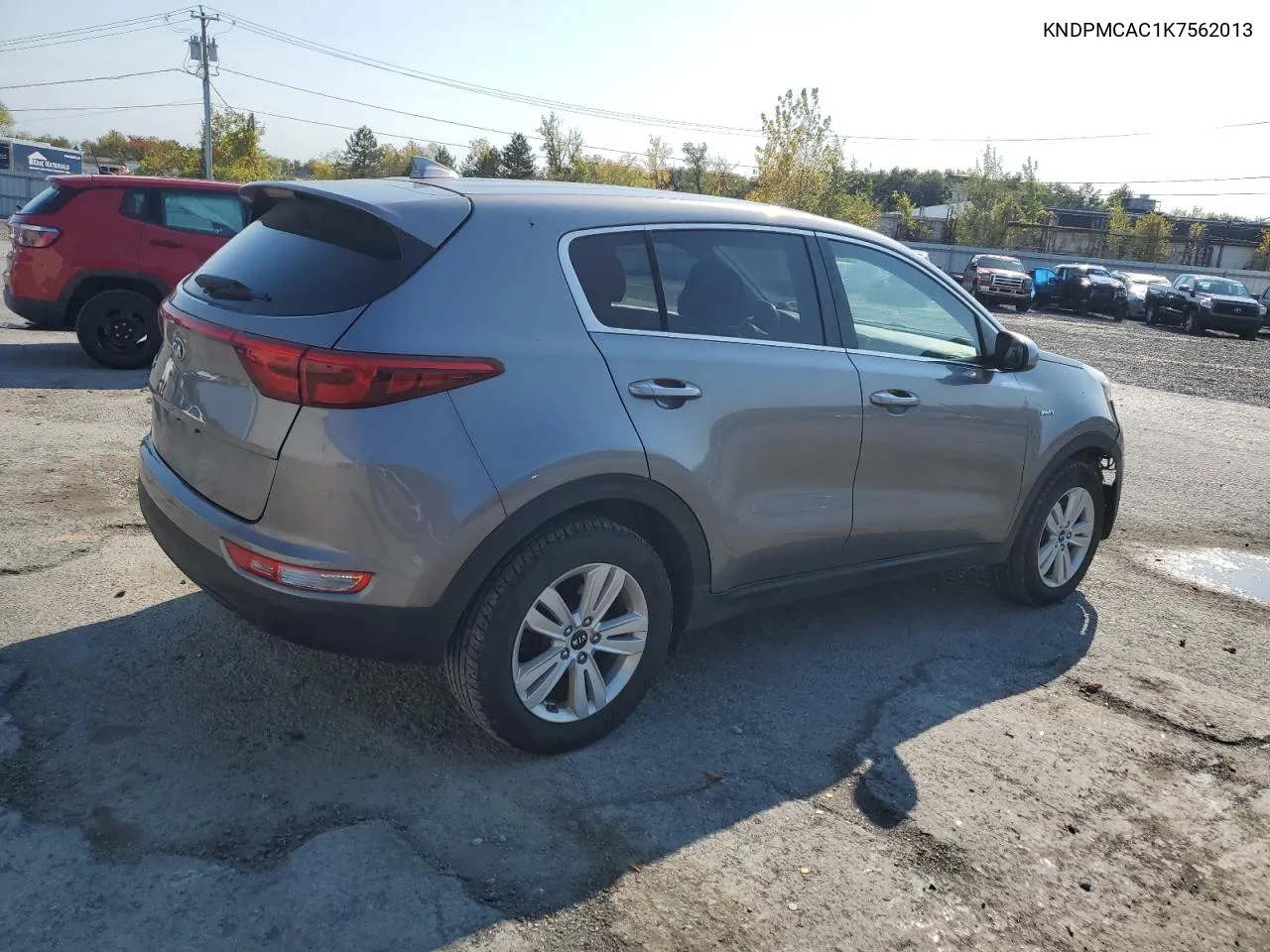 2019 Kia Sportage Lx VIN: KNDPMCAC1K7562013 Lot: 74828514