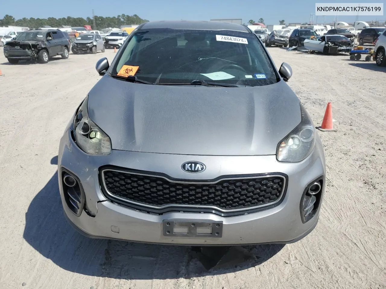 KNDPMCAC1K7576199 2019 Kia Sportage Lx