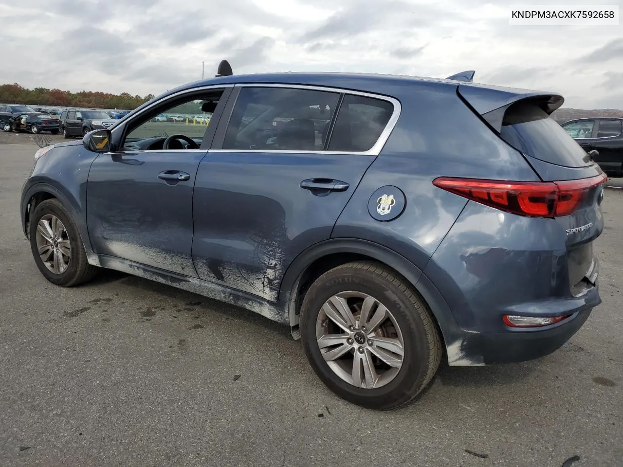 2019 Kia Sportage Lx VIN: KNDPM3ACXK7592658 Lot: 74874784