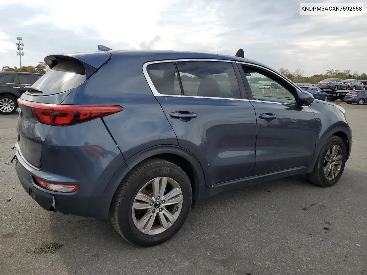 2019 Kia Sportage Lx VIN: KNDPM3ACXK7592658 Lot: 74874784