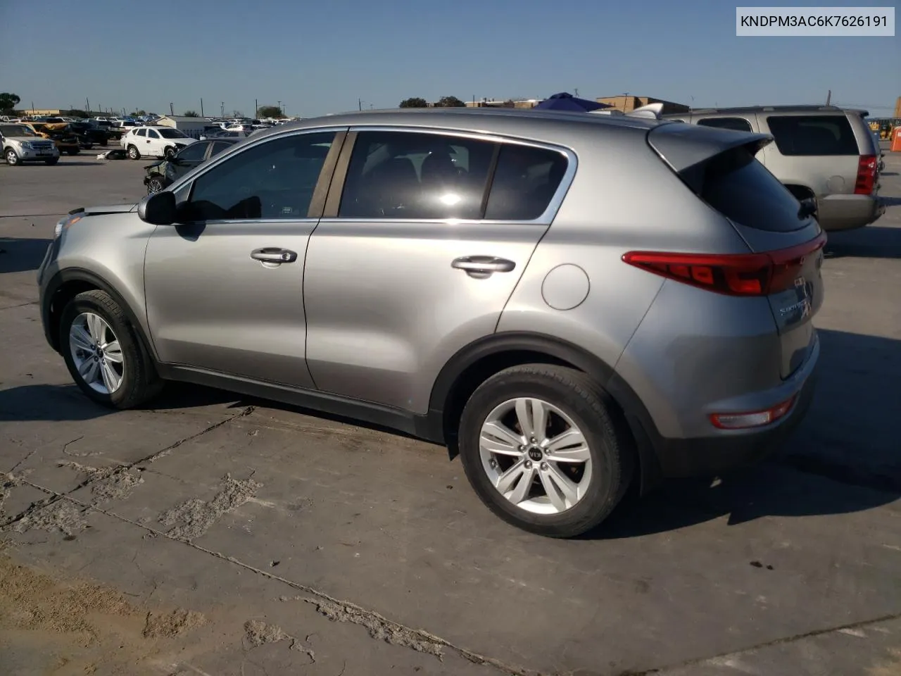 2019 Kia Sportage Lx VIN: KNDPM3AC6K7626191 Lot: 75258804