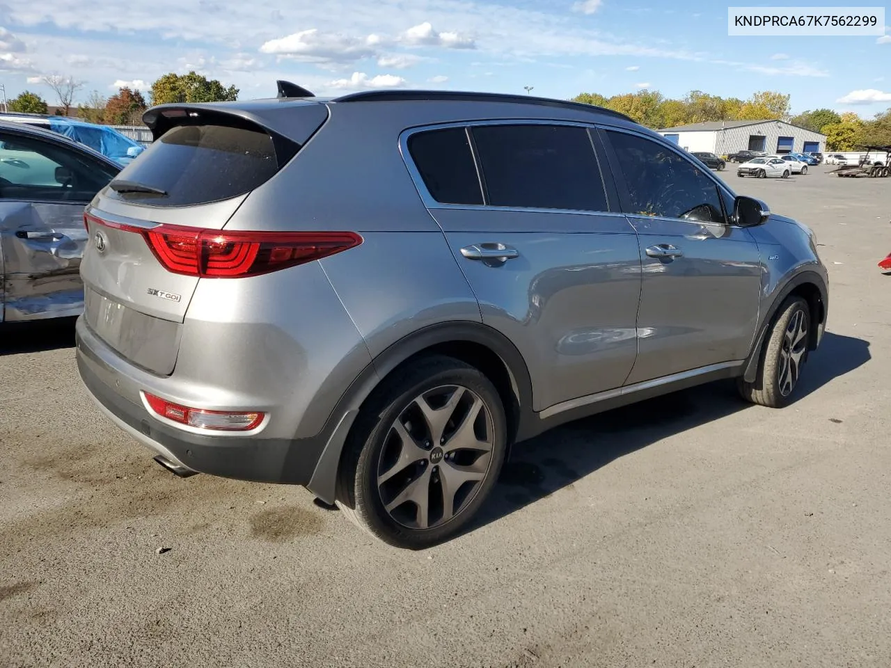 2019 Kia Sportage Sx VIN: KNDPRCA67K7562299 Lot: 75397204