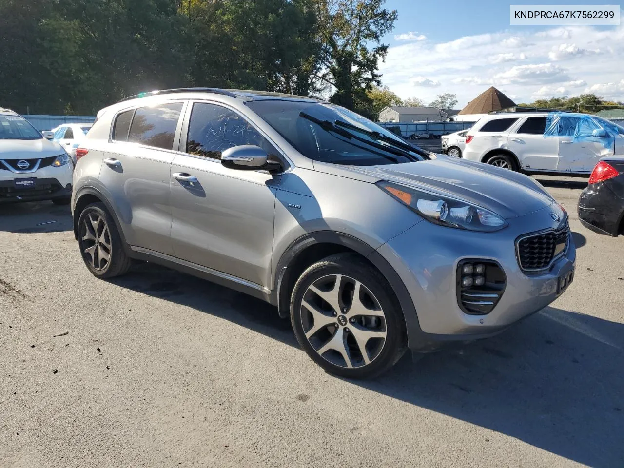 2019 Kia Sportage Sx VIN: KNDPRCA67K7562299 Lot: 75397204