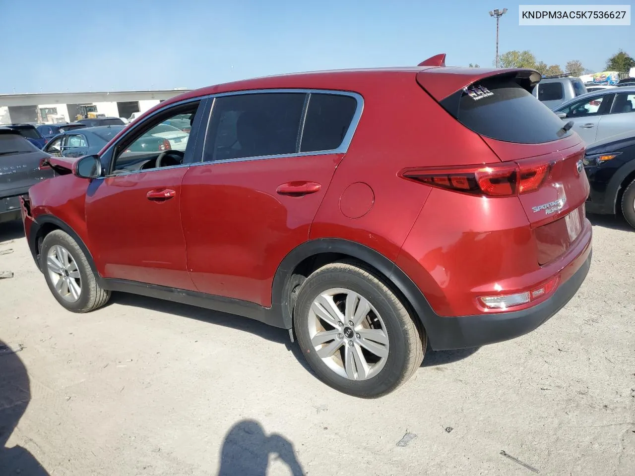 2019 Kia Sportage Lx VIN: KNDPM3AC5K7536627 Lot: 75457444