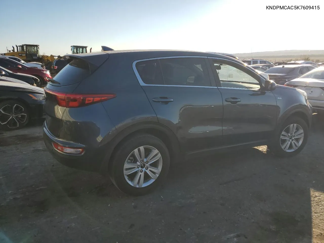 2019 Kia Sportage Lx VIN: KNDPMCAC5K7609415 Lot: 75465694