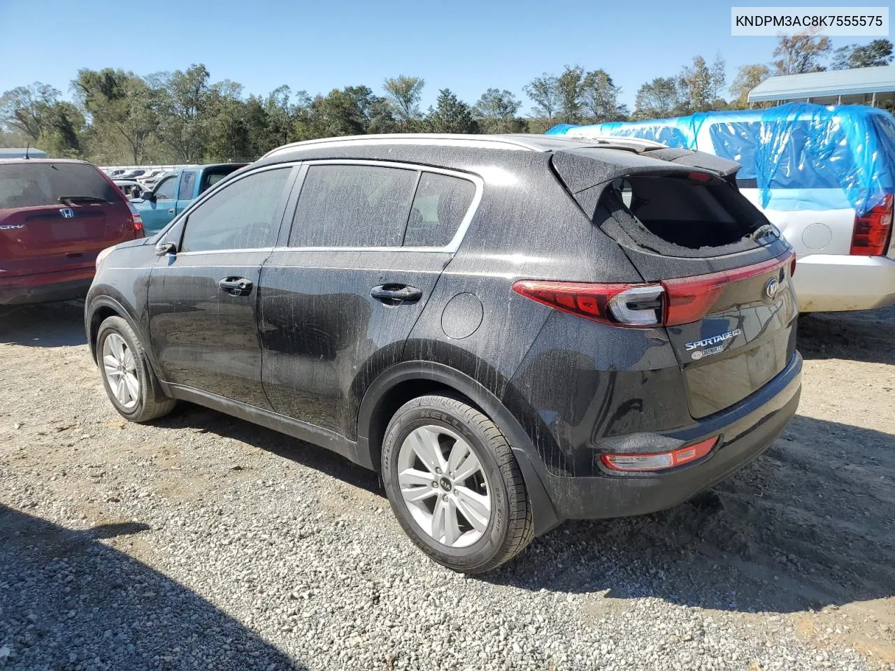 2019 Kia Sportage Lx VIN: KNDPM3AC8K7555575 Lot: 75667874