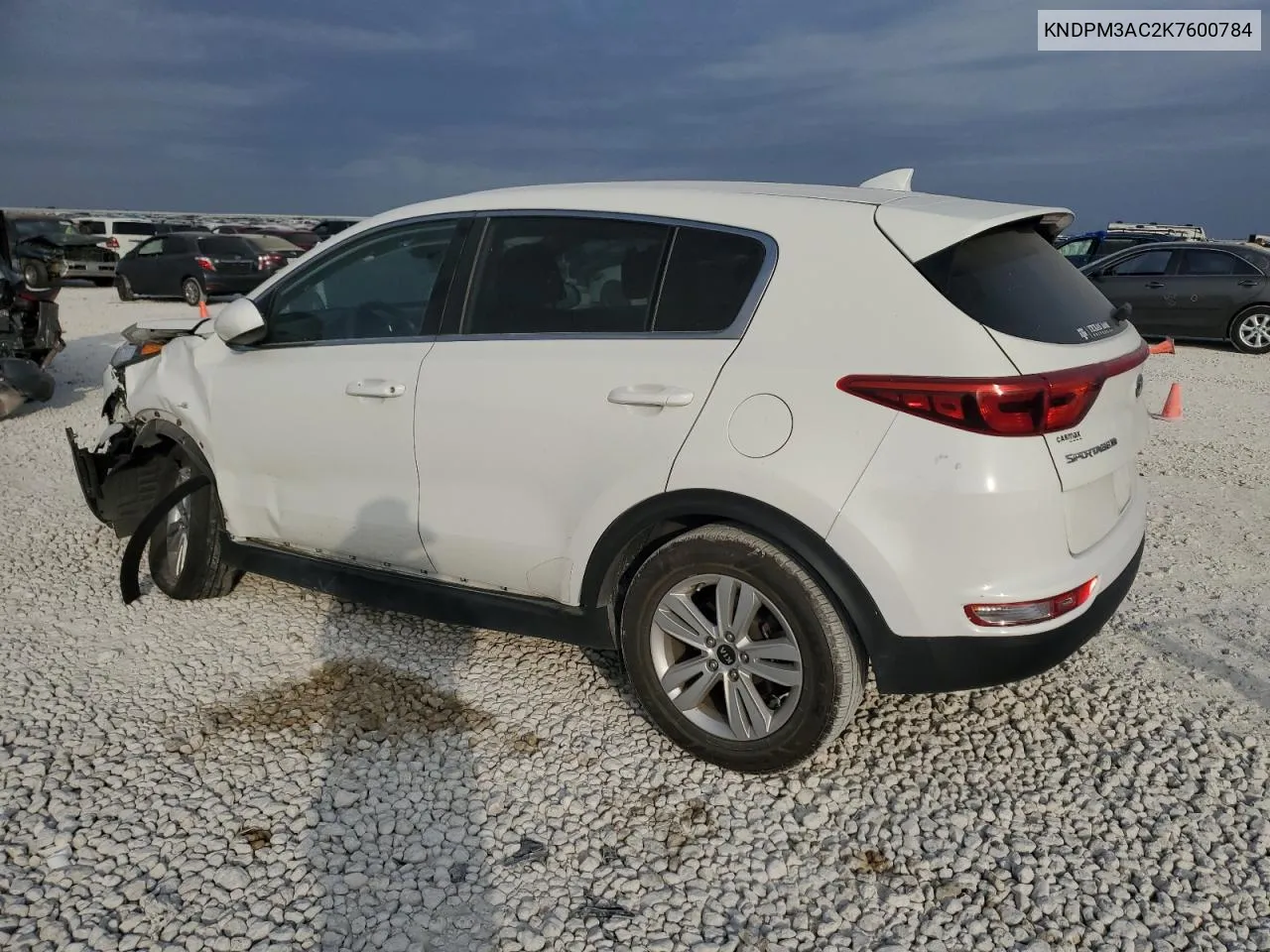 2019 Kia Sportage Lx VIN: KNDPM3AC2K7600784 Lot: 76063224