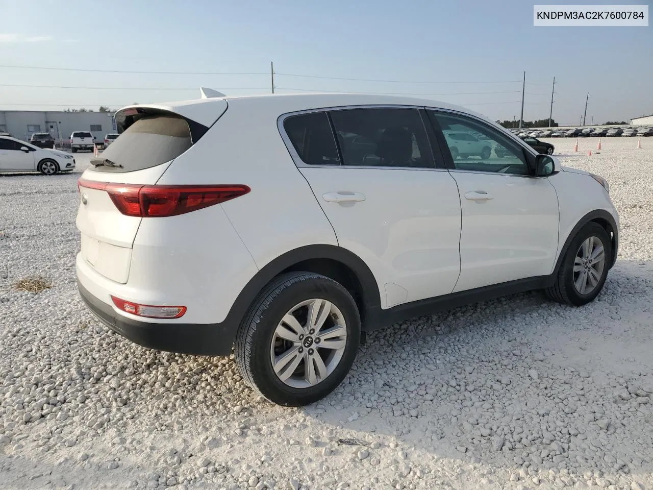 2019 Kia Sportage Lx VIN: KNDPM3AC2K7600784 Lot: 76063224