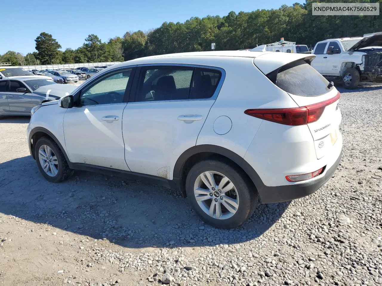 2019 Kia Sportage Lx VIN: KNDPM3AC4K7560529 Lot: 76138524