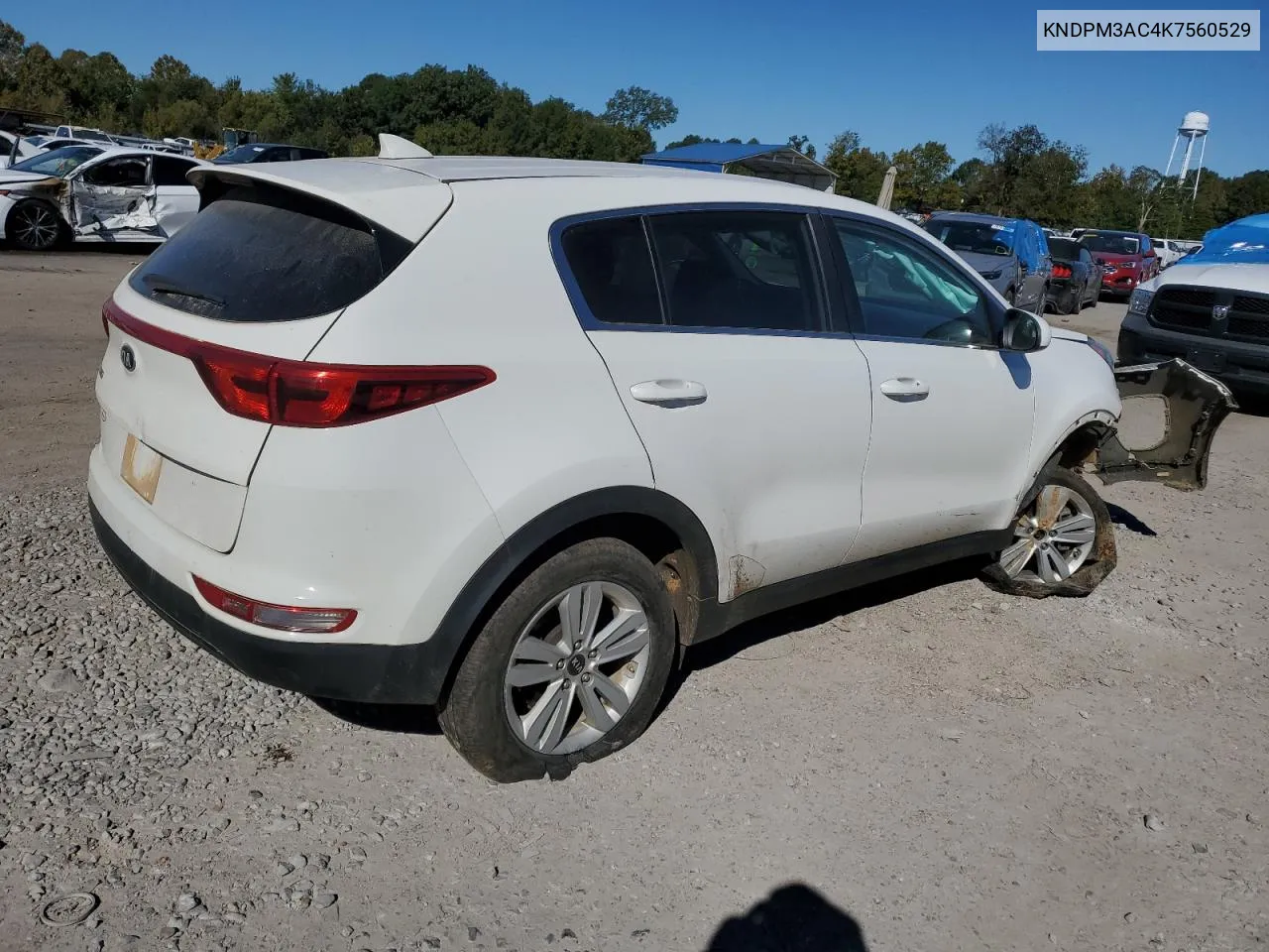 2019 Kia Sportage Lx VIN: KNDPM3AC4K7560529 Lot: 76138524