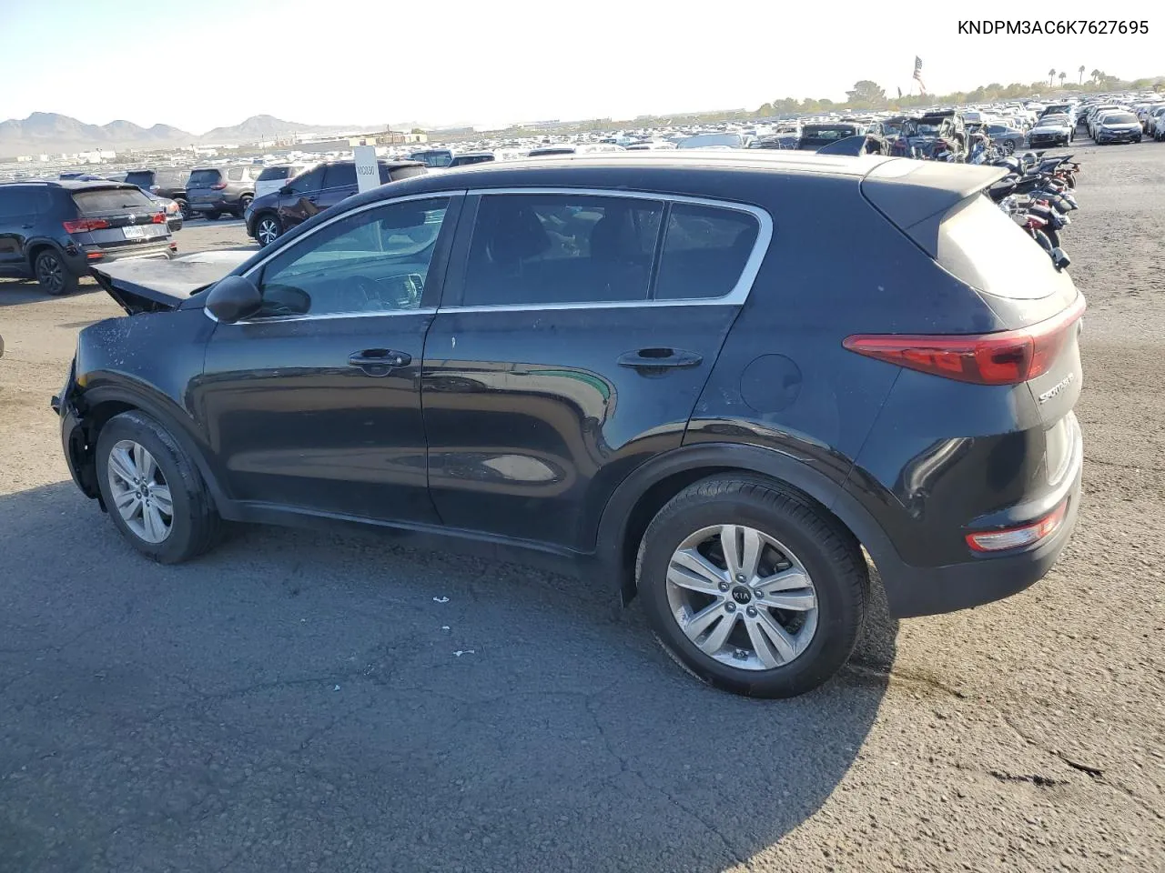 2019 Kia Sportage Lx VIN: KNDPM3AC6K7627695 Lot: 76141554